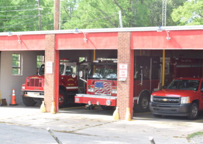 Exterior shot of Indianola Fire Department