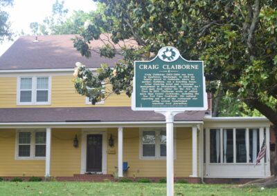 Exterior photo of the Craig Claiborne house